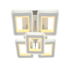 Lustra LED Moterna cu Telecomanda wifi 2.4G lumina/rece/calda/neutra intensitate reglabila