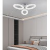 Lustra LED cu Telecomanda wifi 2.4G lumina/rece/calda/neutra intensitate reglabila