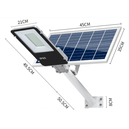 LAMPA INCARCARE SOLARA 60W, TELECOMANDA, SUPORT METALIC, SENZOR DE LUMINA