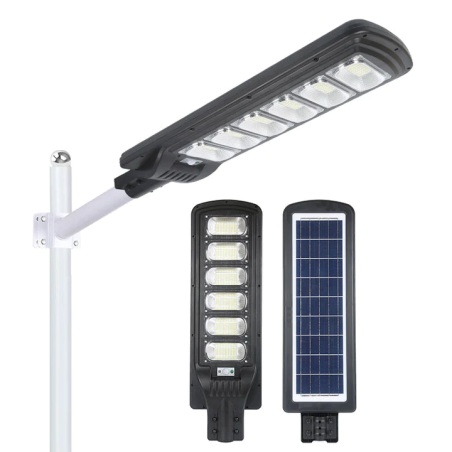 LAMPA INCARCARE SOLARA 300W,240LED, TELECOMANDA, SENZOR DE LUMINA