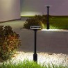 LAMPA LED DE GRADINA Gri Inaltime 60cm lumina calda