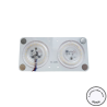 KIT MODUL LED 24W PRINDERE MAGNETICA LUMINA RECE 2160LM 6500K