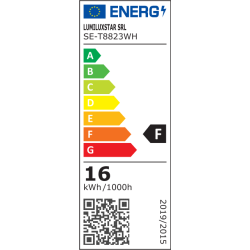 VEIOZA LED MODERNA LED 16W Alb LUMINA NEUTRA 4000K Inaltime 54cm