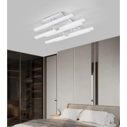 Lustra LED cu 10 brate Telecomanda wifi 2.4G lumina/rece/calda/neutra intensitate reglabila