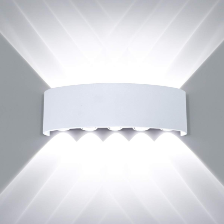 APLICA CU LED EXTERIOR LUMINA CALDA 12W IP65