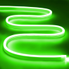 Banda led 12v neon flex set verde 5m neonflex si sursa de alimentare 60w