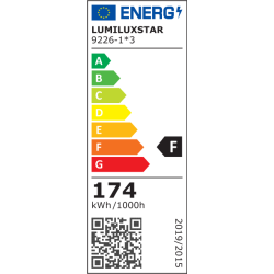 Lustra LED cu Telecomanda wifi 2.4G lumina/rece/calda/neutra intensitate reglabila