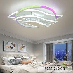 Lustra LED Digital Smart cu Telecomanda wifi 2.4G lumina/rece/calda/neutra intensitate reglabila