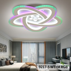 Lustra LED Digital Smart cu Telecomanda wifi 2.4G lumina/rece/calda/neutra intensitate reglabila