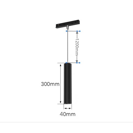 PROIECTOR CU LED MG 1012 7W 30CM 3000K LUMINA CALDA