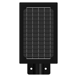 Lampa LED 100W IP65 Panou Solar Monocristaline 6500K Cu Senzor De Miscare