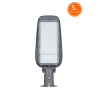 Lampa Stradala Gri Cu Led IP65100W 12000lm 6500K Brate Reglabile