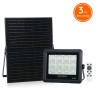 Lampa LED 150W Cu Panou Solar Monocristaline 6500K Si Telecomanda