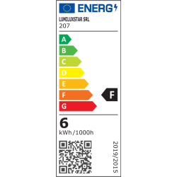 Aplica De Perete In Forma De Fluture Alb 6W Lumina Calda IP65