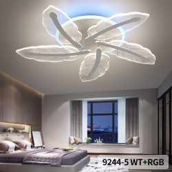 Lustra LED cu Telecomanda wifi 2.4G lumina/rece/calda/neutra intensitate reglabila