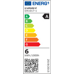 Lustra LED Alb Pe Cablu 6W 4000K Lumina neutra