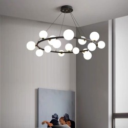 Lustra LED Modern Nordic...