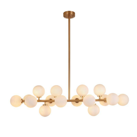 Lustra LED Gold Modern Nordic Pendant Lights Ball