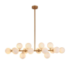 Lustra LED Gold Modern Nordic Pendant Lights Ball