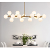 Lustra LED Gold Modern Nordic Pendant Lights Ball