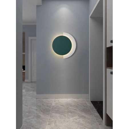 Aplica LED Verde D30CM 3 Functii 26W