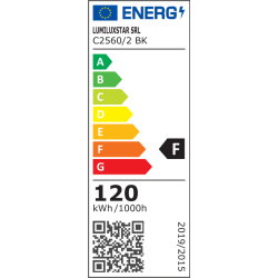 Lustra LED Golden 2 cercuri cu Telecomanda maro wifi 2.4G cu lumina/rece/calda/neutra intensitate reglabila