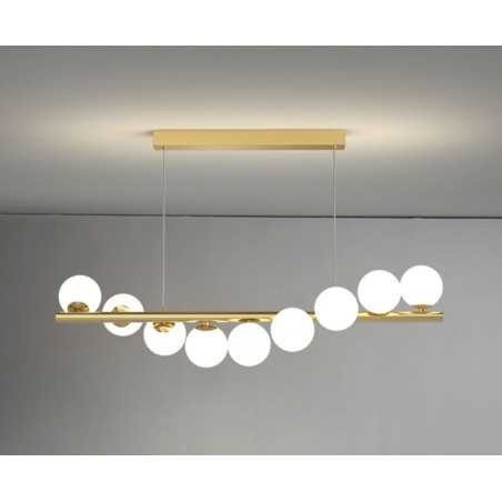 Lustra LED Gold Modern Nordic Lights 9 Ball