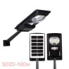 Lampa Incarcare Solara 100w 54LED,2835 ,Cu Consola De Pindere,Senzor De Lumina