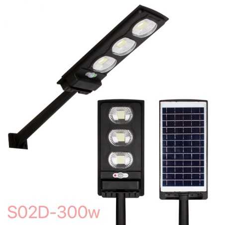 Lampa Incarcare Solara 300w 162LED,2835,Cu Consola De Pindere,Senzor De Lumina