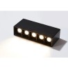 Spot LED Negru10W Aplicat 4000K Lumina Neutra