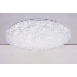 Plafoniera LED 72W Cu Telecomanda Alb Moderna D35cm Cu 3 Functii lumina