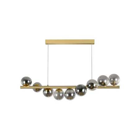 Lustra LED Gold Modern Nordic Fumriu 9 Bile