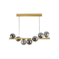 Lustra LED Gold Modern Nordic Fumriu 7 Bile