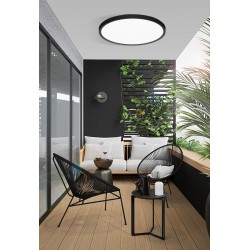 Plafoniera LED IP44 40W Ultra Slim Grosime 2.1cm D40cm 6500K 4000lm