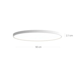 Plafoniera LED IP44 60W Ultra Slim Grosime 2.1cm D50cm 6500K 6000lm