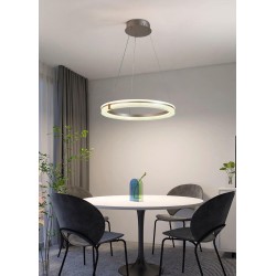 Lustra LED D40CM Cu Telecomanda wifi 2.4G lumina/rece/calda/neutra intensitate reglabila