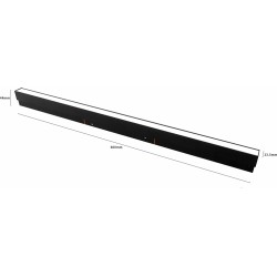 PROIECTOR SINA MAGNETICA MAT 60CM 20W CHIP LED OSRAM LUMINA/RECE/CALDA/NEUTRA INTENSITATE REGLABILA