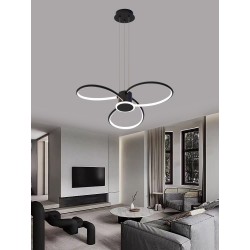 Lustra LED D70CM cu Telecomanda wifi 2.4G cu lumina/rece/calda/neutra intensitate reglabila