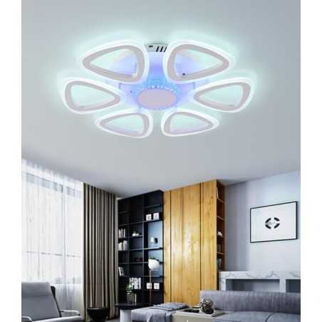 Lustra LED RGB cu Telecomanda wifi 2.4G lumina/rece/calda/neutra intensitate reglabila