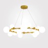 Lustra LED Modern Nordic Pendant Lights Ball G9 X15