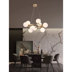 Lustra LED Modern Nordic Pendant Lights Ball G9 X9