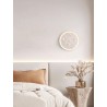 Plafoniera LED D24cm Forma De Luna cu RGB, Telecomanda lumina/rece/calda/neutra intensitate reglabila