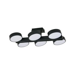 Lustra LED Negru 6x12w Cu...