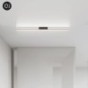 Lustra LED Bar Negru 100CM Cu 3 Functii 40W