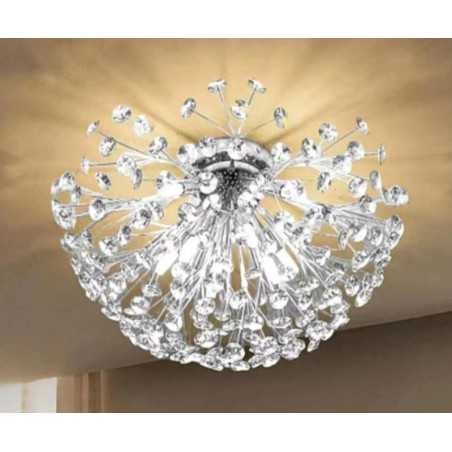 Lustra Moderna Cristal D60cm