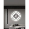 Lustra LED 78W cu Telecomanda wifi 30cm 2.4G lumina/rece/calda/neutra intensitate reglabila