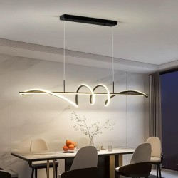 Lustra LED 120cm cu Telecomanda wifi 2.4G lumina/rece/calda/neutra intensitate reglabila