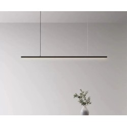 Lustra LED Negru Bar...